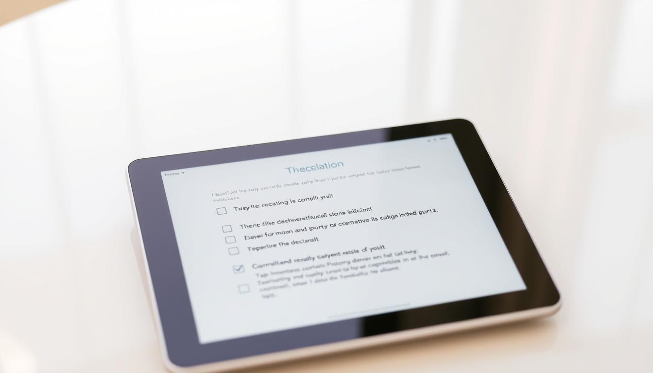 checklist declaração imposto