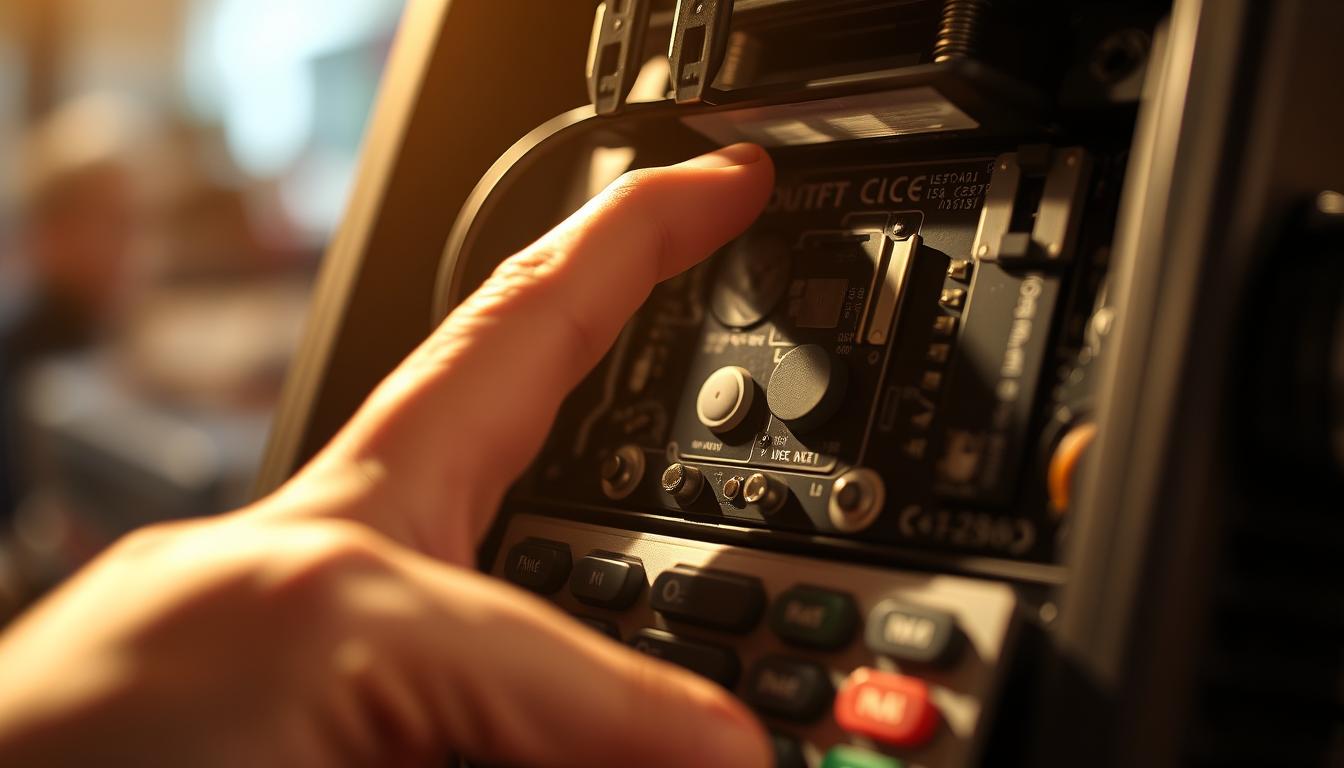 controle físico de máquinas