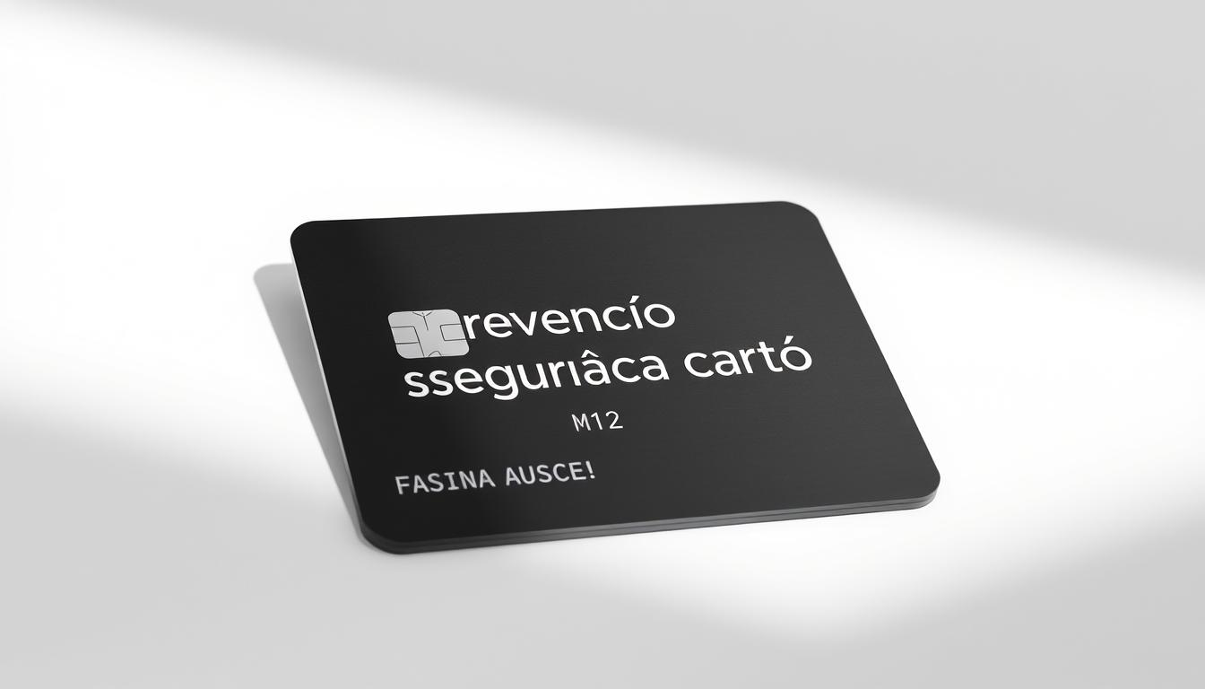 prevenção segurança cartão