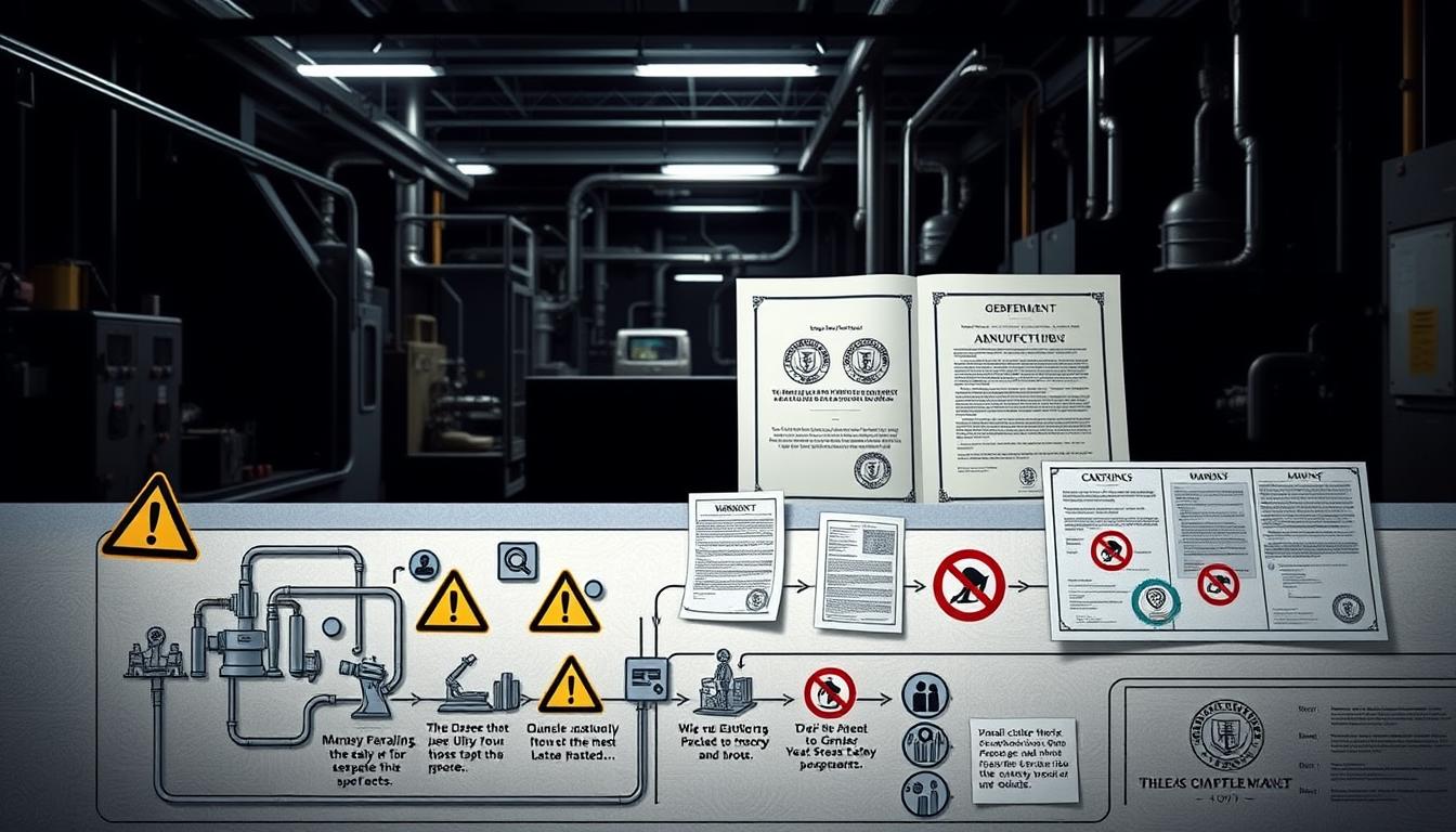 penalidades fabricação produto