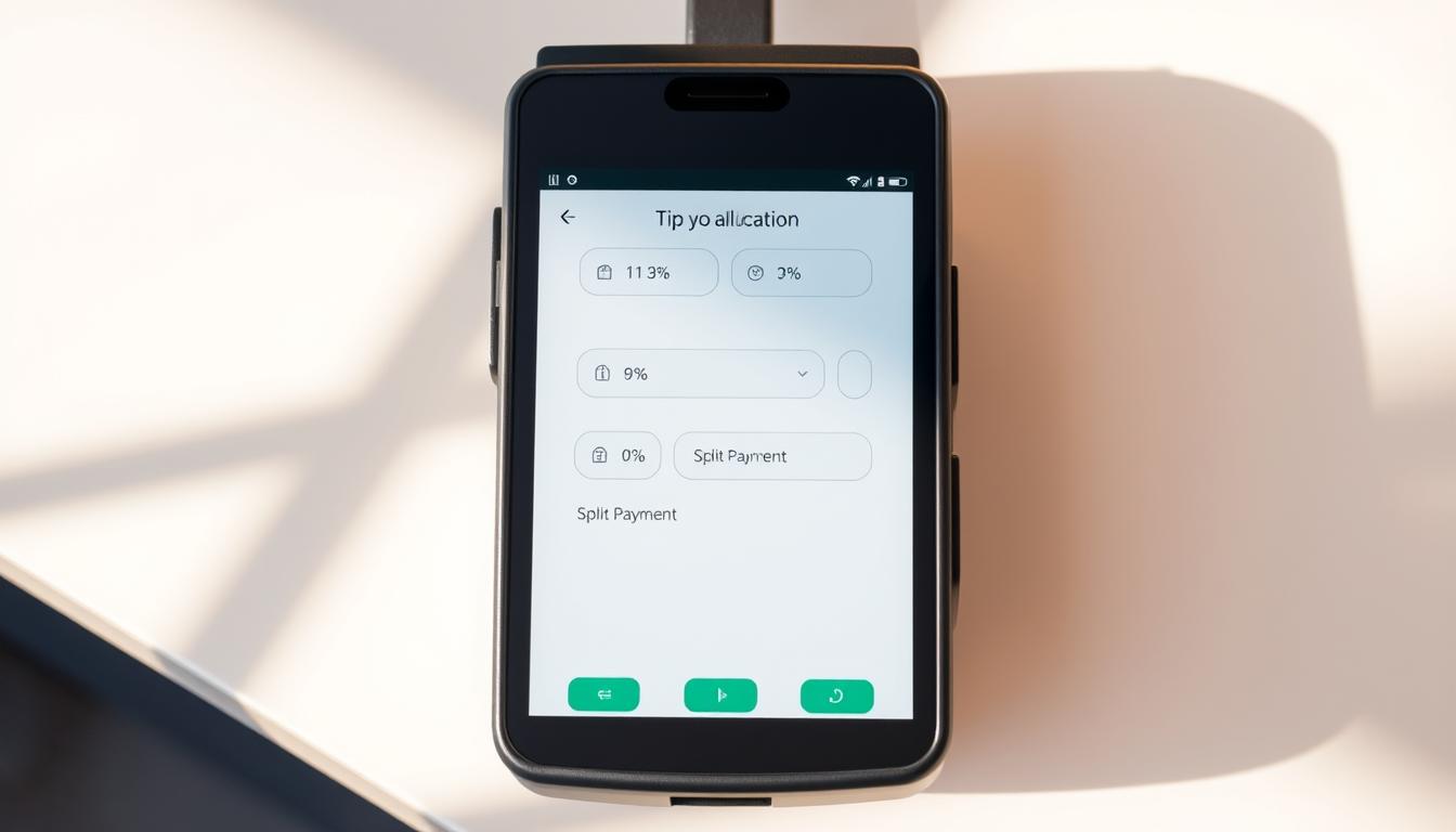 split de pagamento máquina